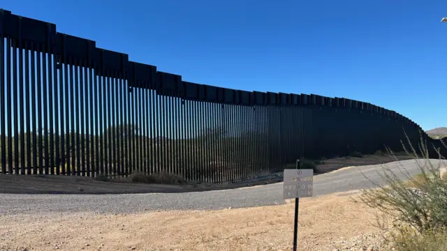 The US-Mexico border wall