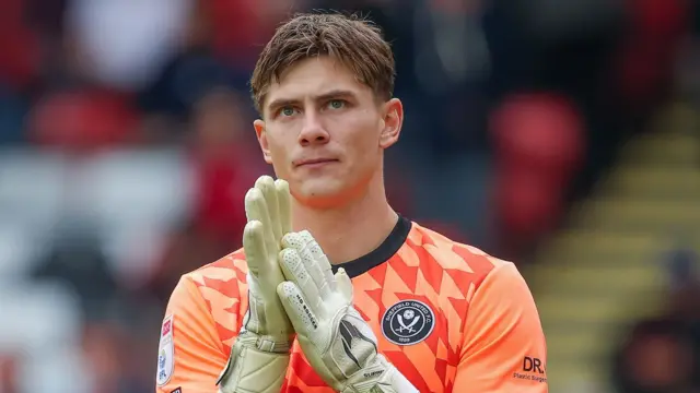 Sheffield United keeper Michael Cooper