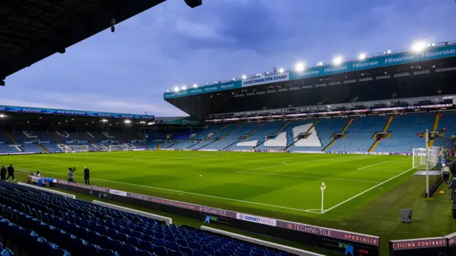 Elland Road ahead of kick-off