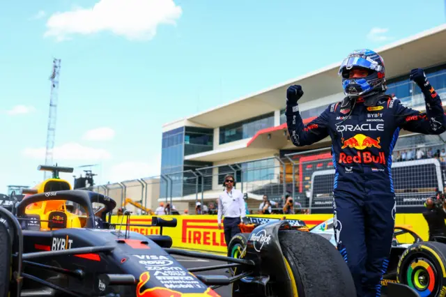 Max Verstappen at US GP.