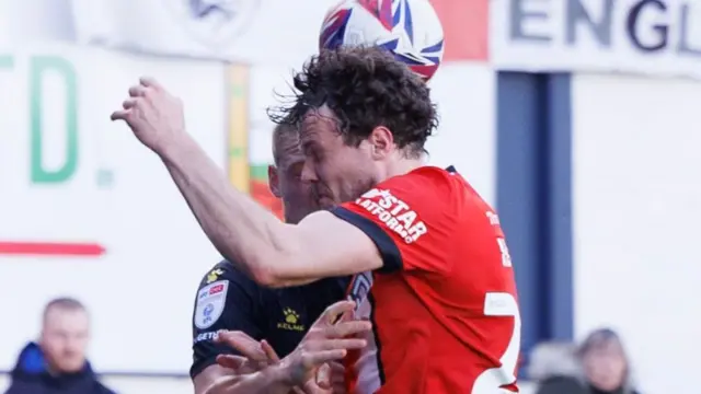 Clash of heads in Luton v Watford