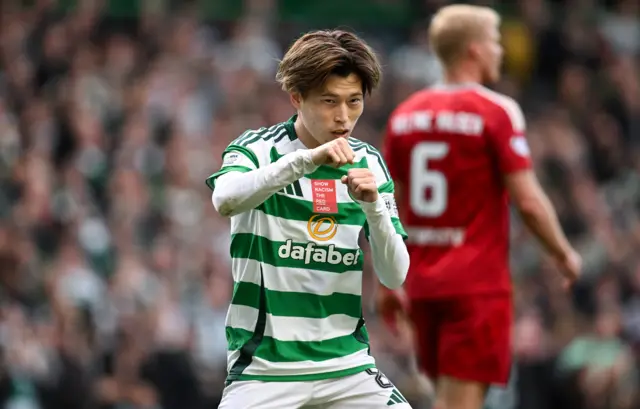 Celtic's Kyogo Furuhashi