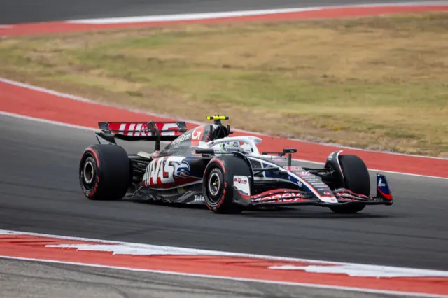 Nico Hulkenberg at the US GP.