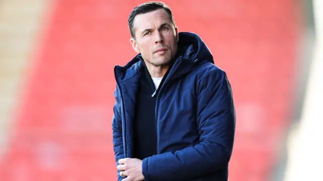 Ross County manager Don Cowie