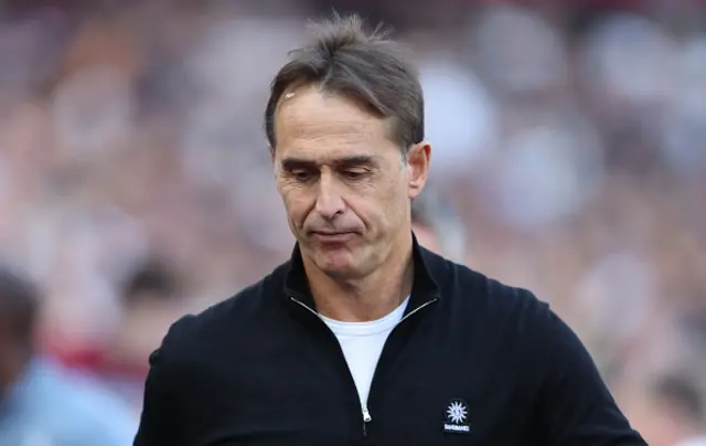 West Ham United manager Julen Lopetegui