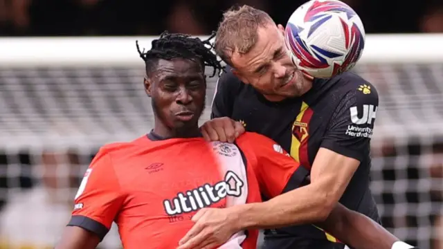 Luton v Watford match action