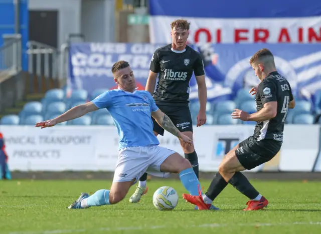 Josh Carson tackles