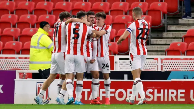 Stoke celebrate