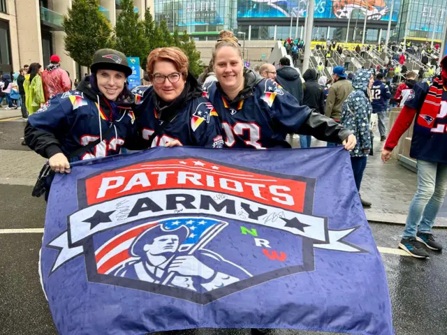 German New England Patriots fans