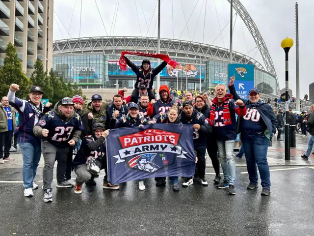 New England Patriots fans from Germany