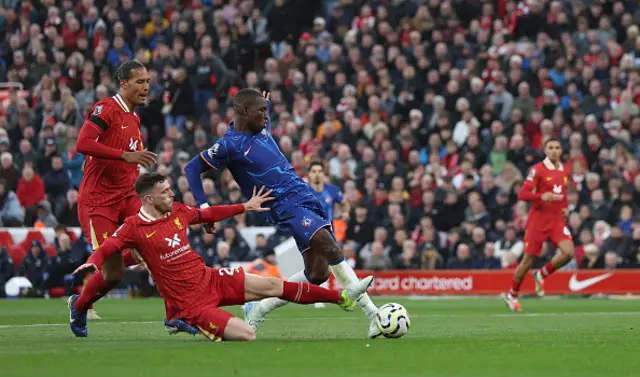 Nicolas Jackson of Chelsea scores