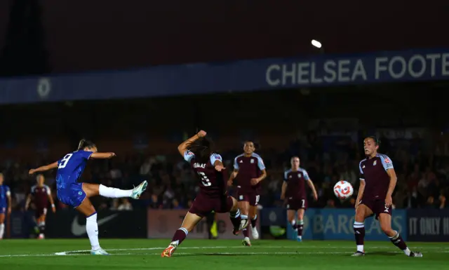 Kaneryd scores v Villa