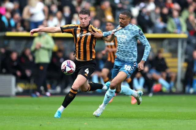 Hull v Sunderland match action