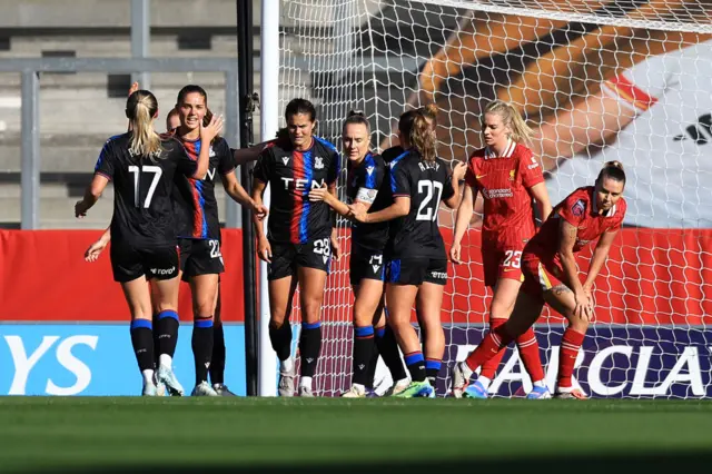 Katie Stengel of Crystal Palace celebrates