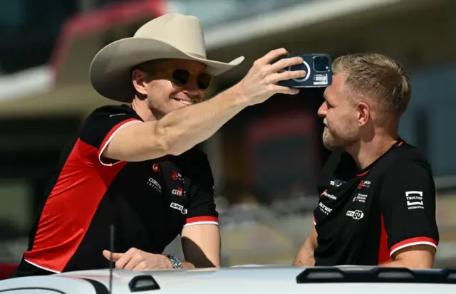 Nico Hulkenberg and Kevin Magnussen