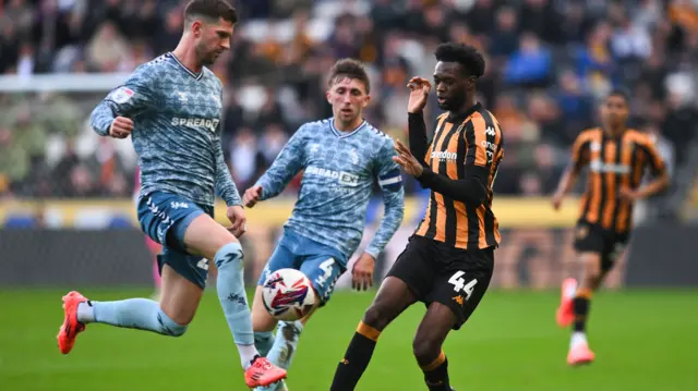 Hull City v Sunderland match action