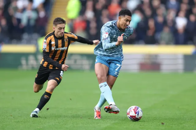 Hull v Sunderland match action