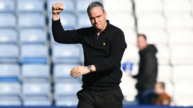 Huddersfield Town manager Michael Duff