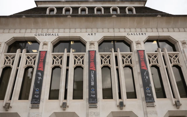 Facade of Guildhall Art Gallery