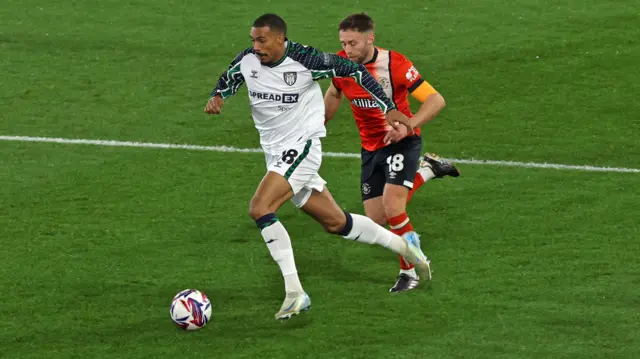 Luton v Sunderland match action