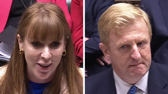 Rayner and Dowden at PMQs