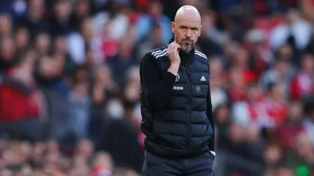 Manchester United manager Erik ten Hag.