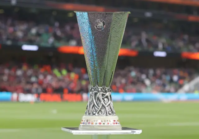 Europa League trophy