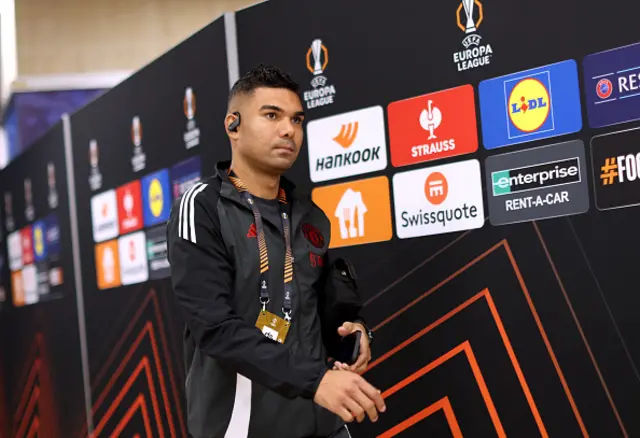 Casemiro arrives