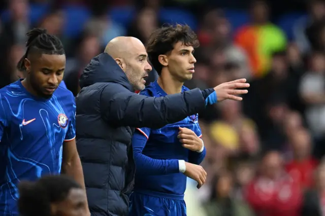 Joao Felix and Enzo Maresca