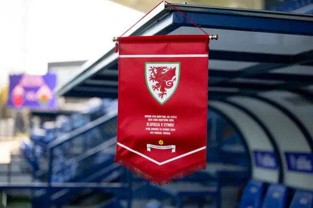 A Wales pennant in Slovakia