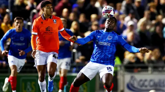 Portsmouth v Sheffield Wednesday match action