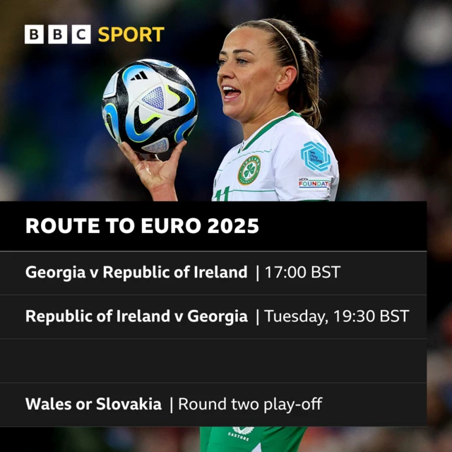 Republic of Ireland fixtures