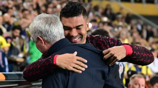 Jose Mourinho and Casemiro