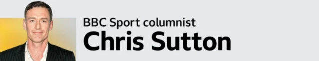 BBC columnist banner for Chris Sutton