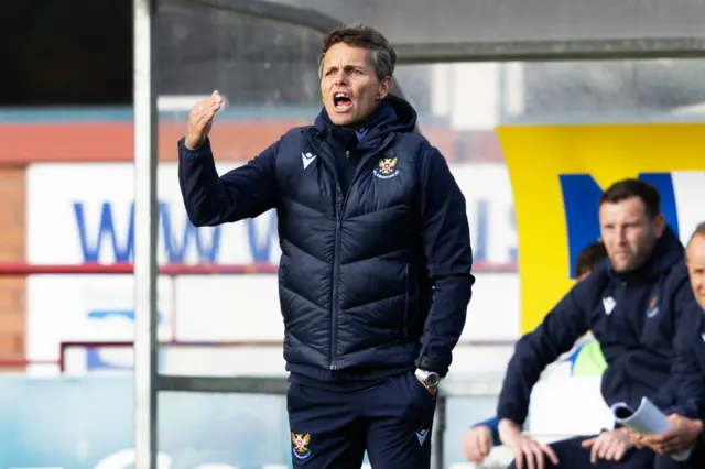 St Johnstone manager Simo Valakari