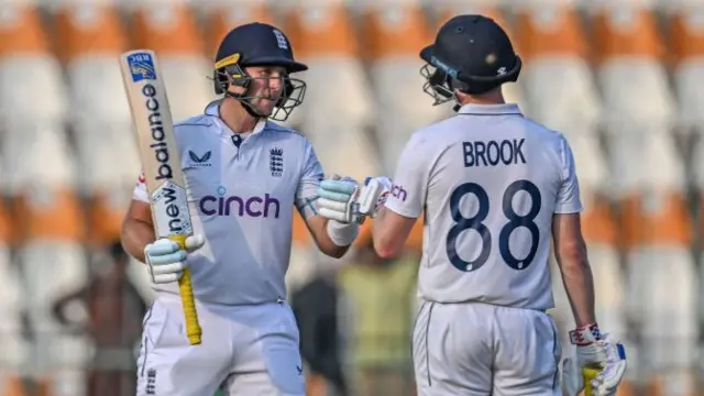 Joe Root and Harry Brook