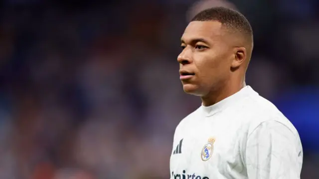 Kylian Mbappe of Real Madrid