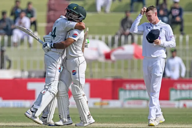 Pakistan celebrate