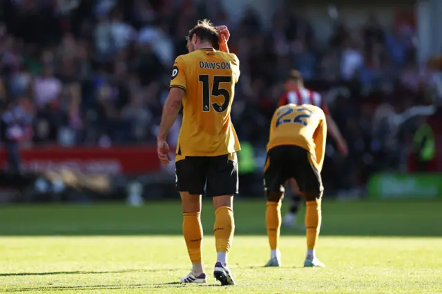 Wolves look dejected