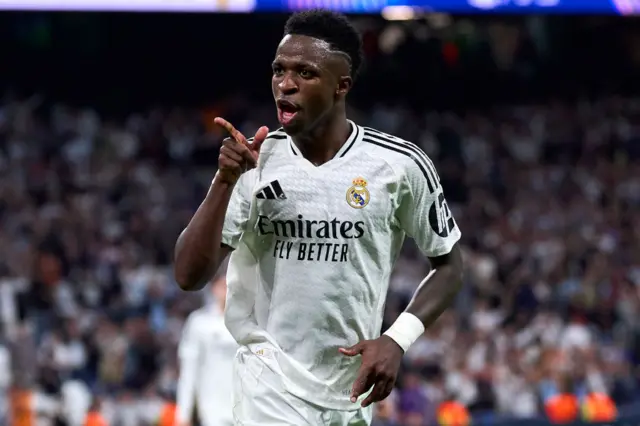 Vinicius Junior of Real Madrid