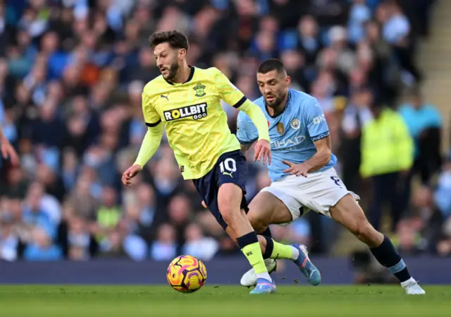 Adam Lallana and Mateo Kovacic.