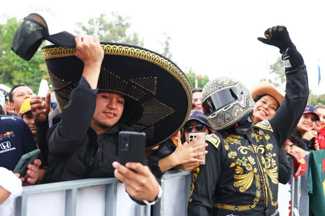 Fans in Mexico