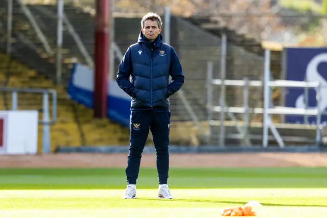 St Johnstone manager Simo Valakari