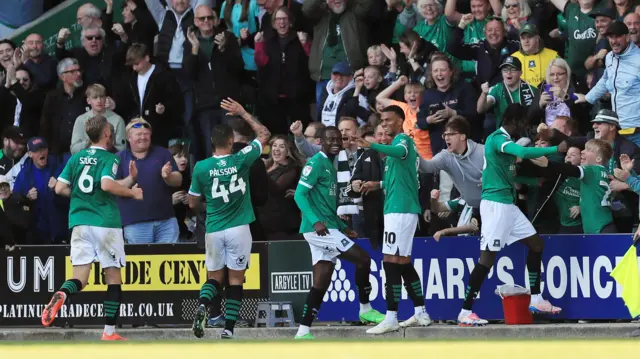 Plymouth celebrate