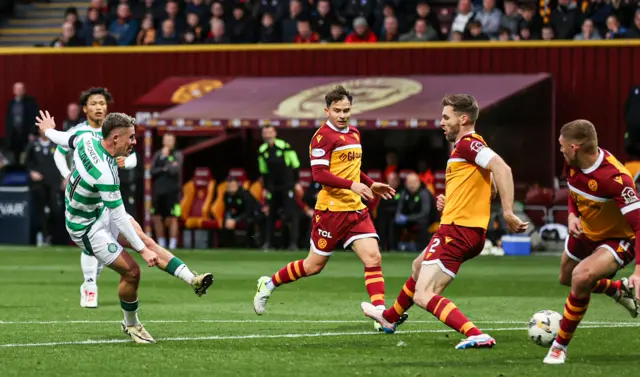 Luke McCowan tucks away Celtic's opener