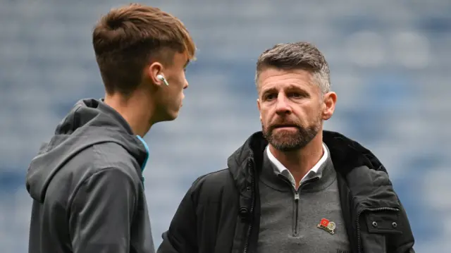 St Mirren manager Stephen Robinson