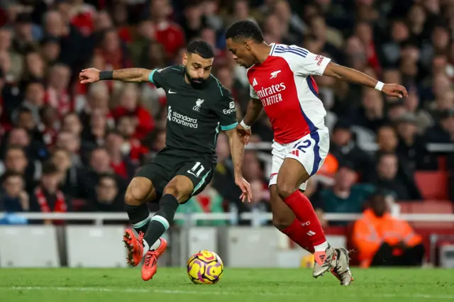 Mohamed Salah running