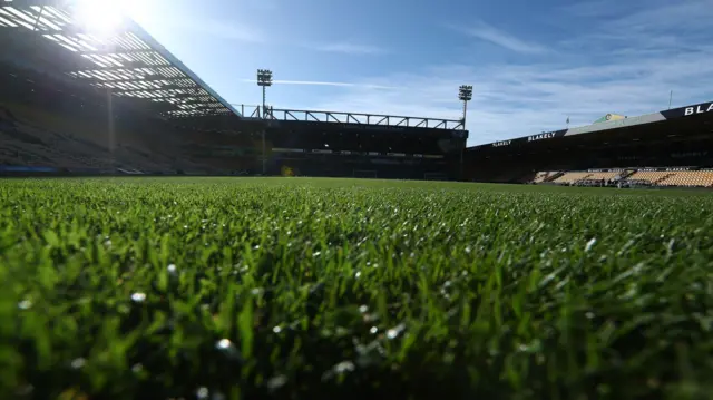 Carrow Road in the sunshine