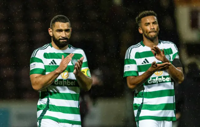 Celtic's Cameron Carter-Vickers and Auston Trusty