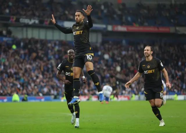 Wolves celebrate